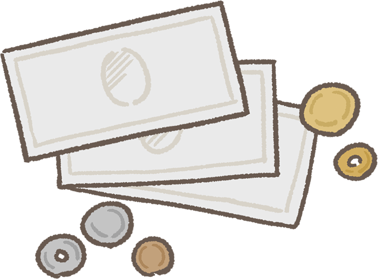 お金のイラスト