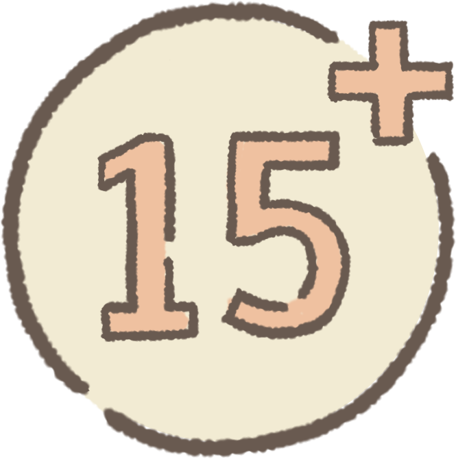 15歳以上のイラスト