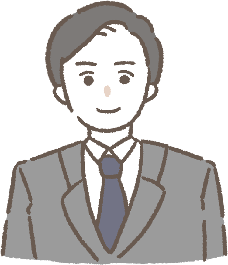 男性のイラスト