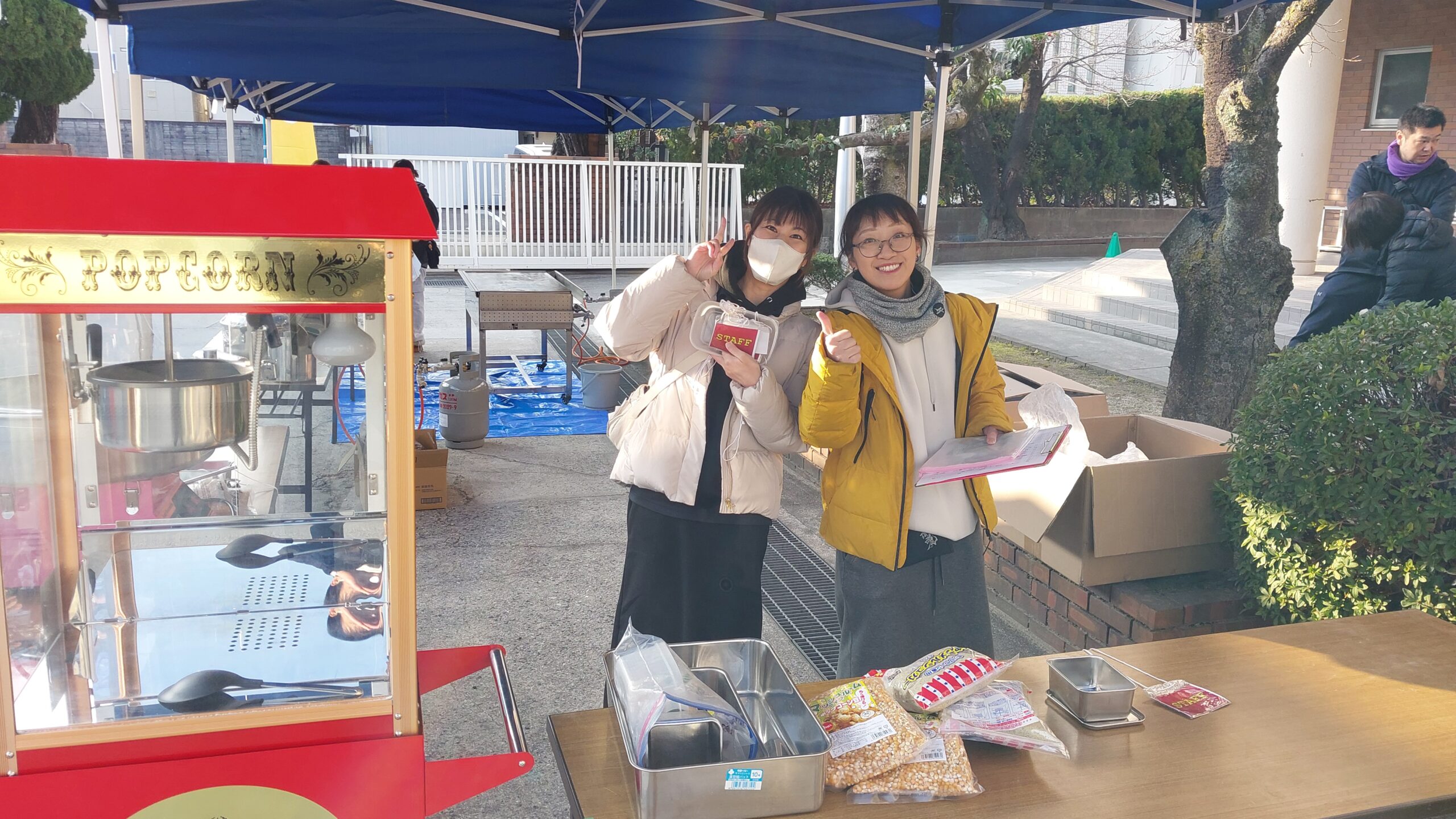 お祭りやイベントの機材の貸し出しと人的支援